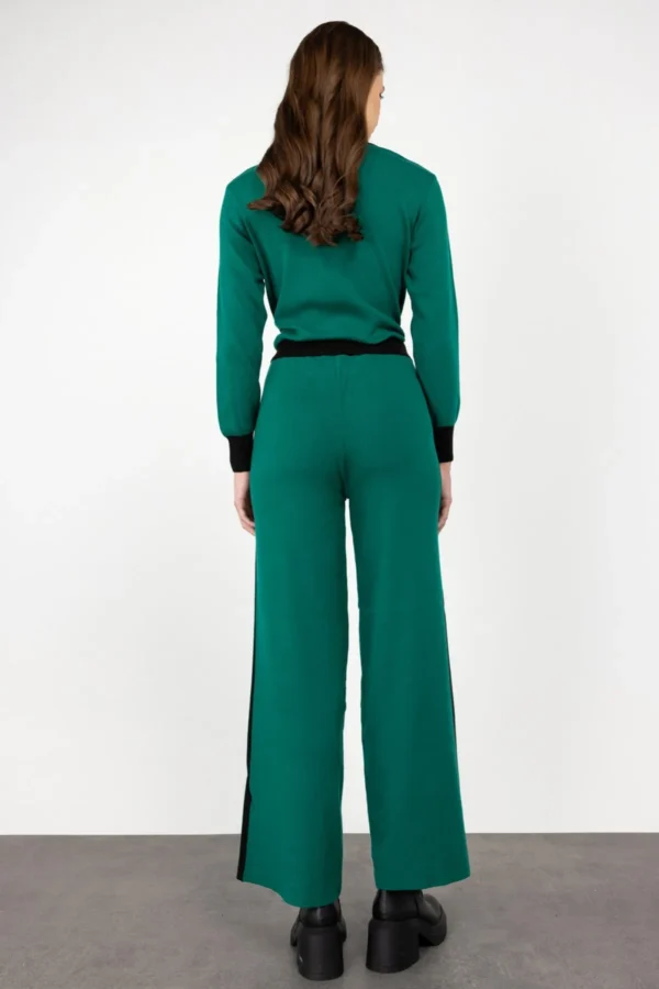 EKOL ON TAŞ BASKILI TRİKO PANTALON - Image 5