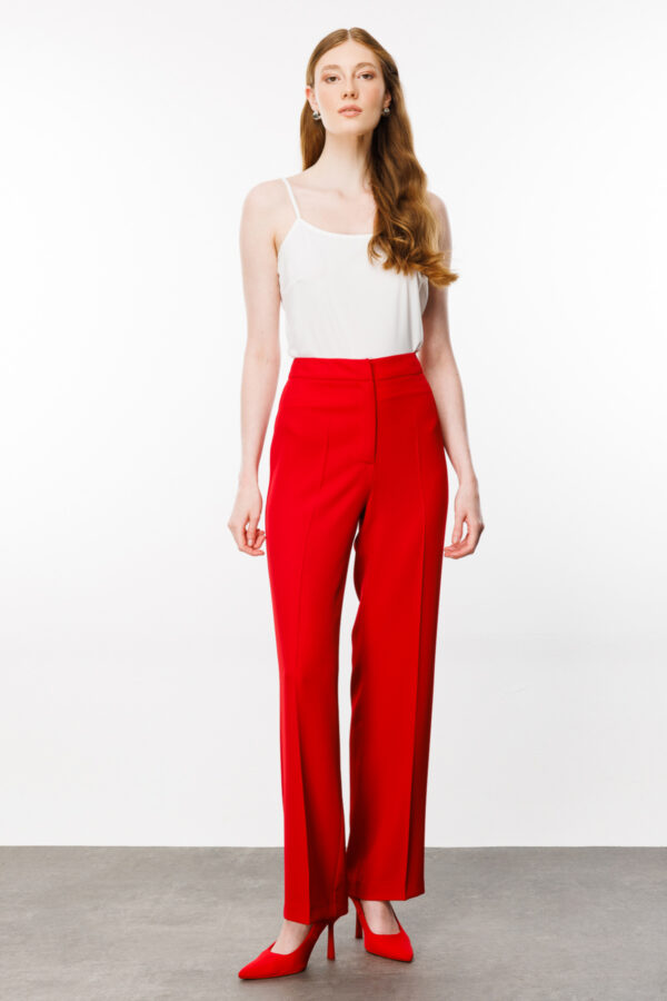 EKOL BOL PAÇA PANTALON KIRMIZI - Image 2