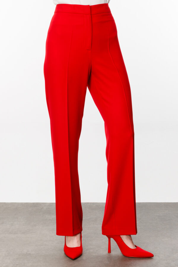 EKOL BOL PAÇA PANTALON KIRMIZI - Image 4