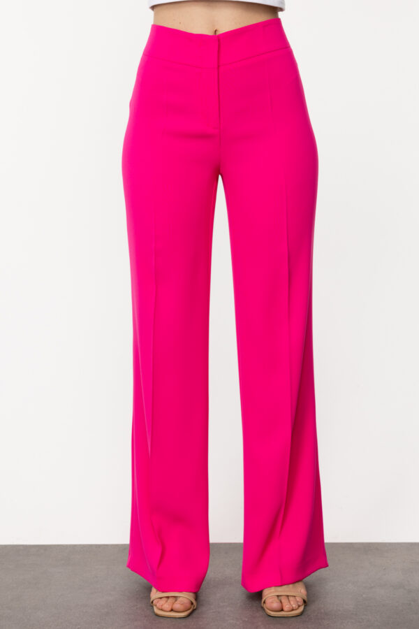 EKOL BOL PAÇA KREP KUMAŞ PANTALON - Image 3