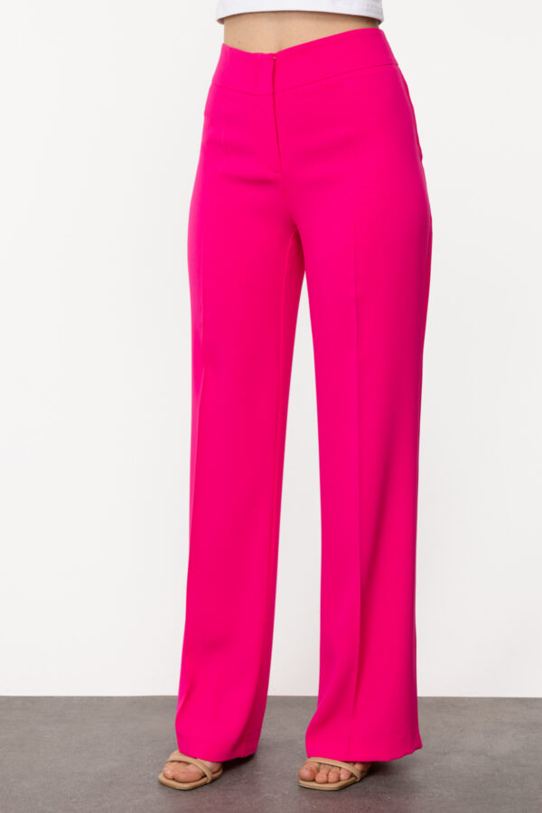 EKOL BOL PAÇA KREP KUMAŞ PANTALON - Image 4
