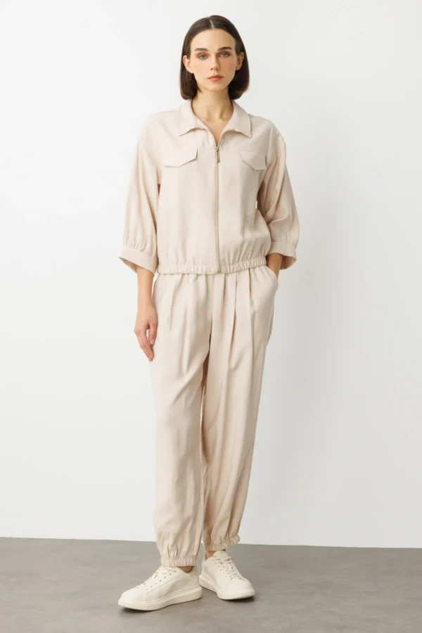 EKOL ON PAÇALARI LASTİKLİ SPOR PANTALON - Image 3