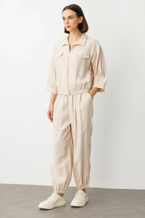 EKOL ON PAÇALARI LASTİKLİ SPOR PANTALON - Image 4