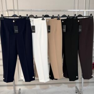 SENTEZ PARADİSE PAÇA DÜĞME PENSLİ PANTOLON BEJ