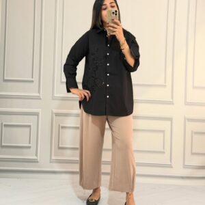 GHİSA SİYAH GÖMLEK